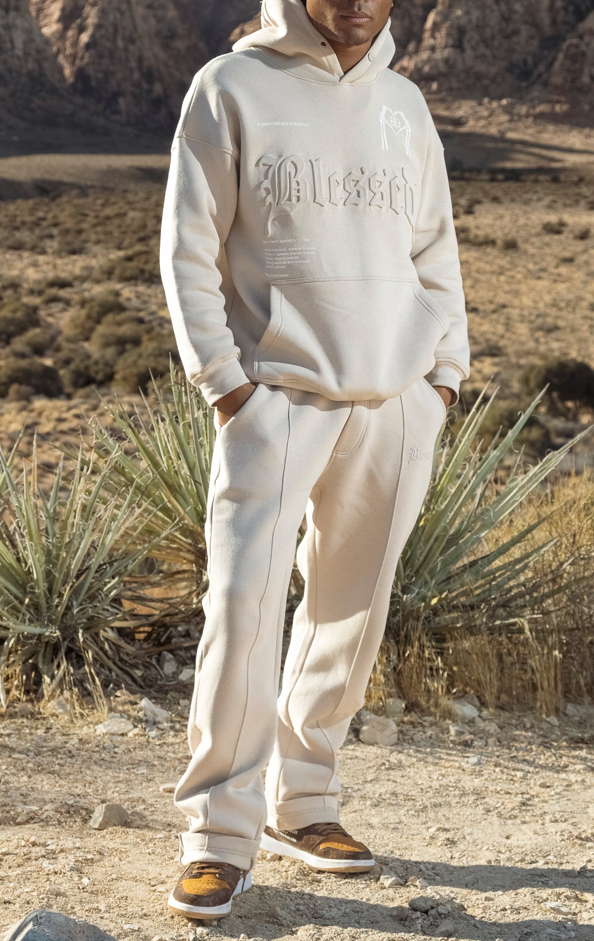 Signature Embossed Hoodie